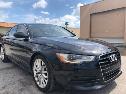 2013 Audi A6 for sale at Eden Cars Inc in Hollywood FL