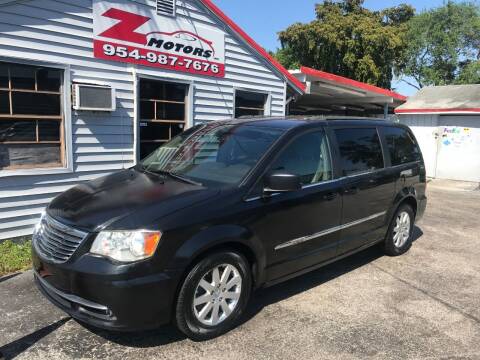 2013 Chrysler Town and Country for sale at Z Motors in North Lauderdale FL