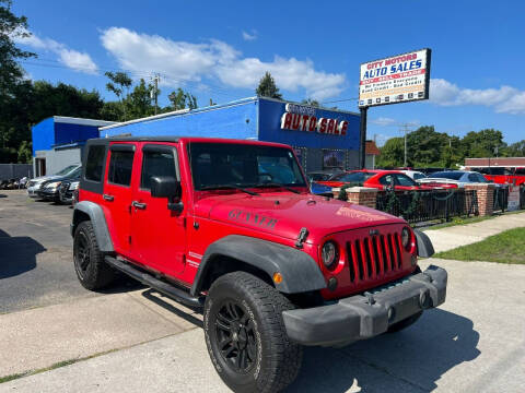 2010 Jeep Wrangler Unlimited for sale at City Motors Auto Sale LLC in Redford MI