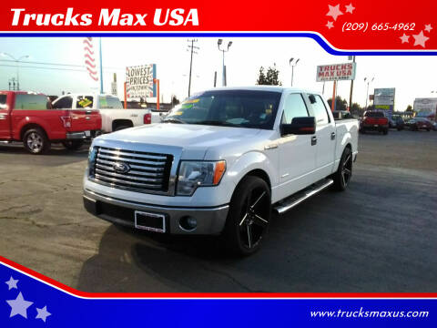 2012 Ford F-150 for sale at Trucks Max USA in Manteca CA