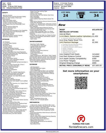 2018 BMW 5 Series 530i