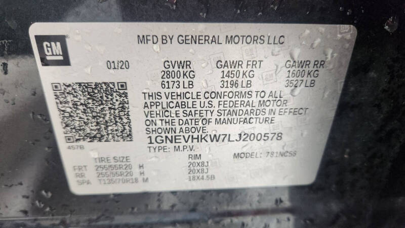 2020 Chevrolet Traverse LT Leather