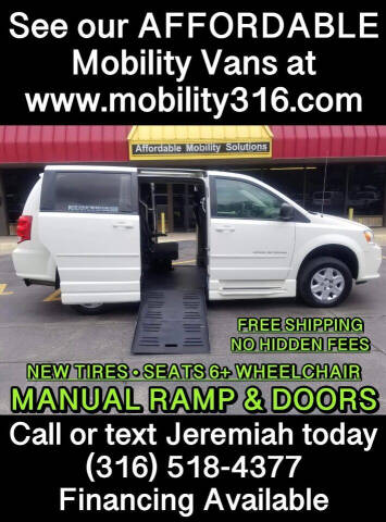 2011 Dodge Grand Caravan for sale at Affordable Mobility Solutions, LLC - Mobility/Wheelchair Accessible Inventory-Wichita in Wichita KS