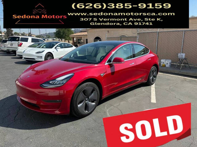 2019 Tesla Model 3 for sale at Sedona Motors in Glendora, CA