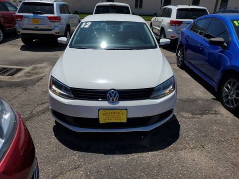 2012 Volkswagen Jetta for sale at Brothers Used Cars Inc in Sioux City IA