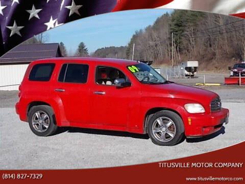 2009 Chevrolet HHR for sale at Titusville Motor Company in Titusville PA
