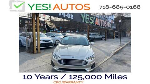 2019 Ford Fusion for sale at Yes Haha in Flushing NY