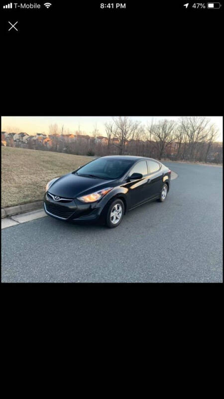 2015 Hyundai Elantra for sale at 7 Sky Auto Repair and Sales in Stafford VA