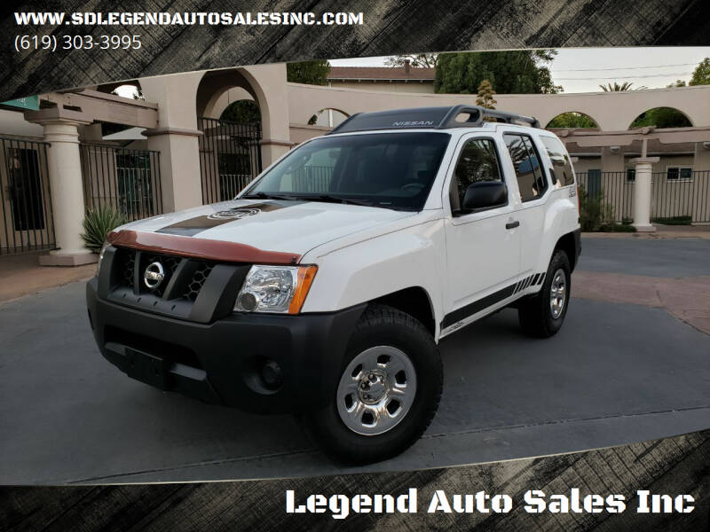 2008 Nissan Xterra for sale at Legend Auto Sales Inc in Lemon Grove CA