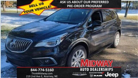2017 Buick Envision for sale at MIDWAY CHRYSLER DODGE JEEP RAM in Kearney NE