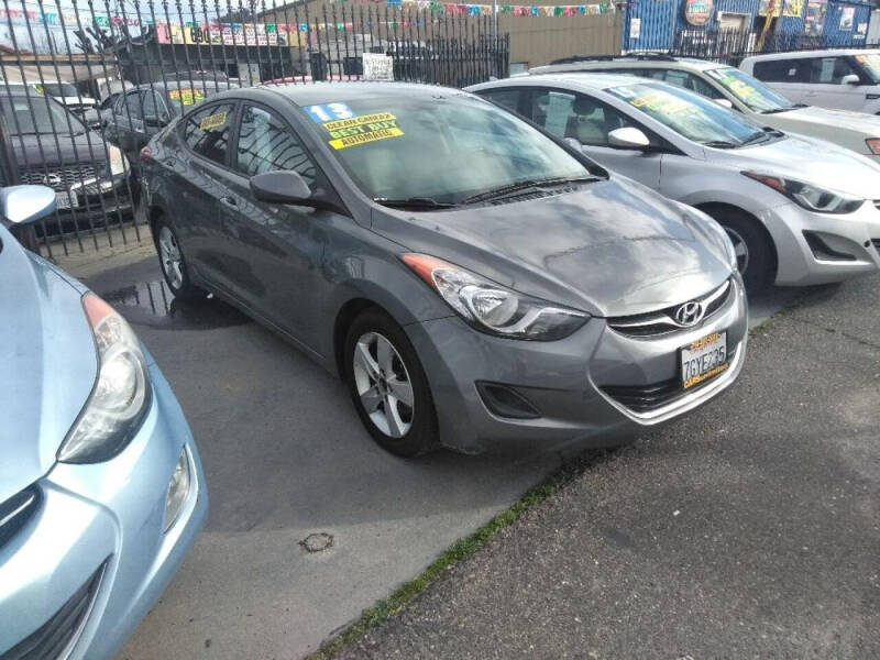 2013 Hyundai Elantra for sale at Affordable Auto Finance in Modesto CA