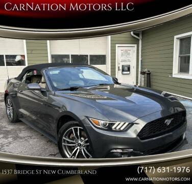 2016 Ford Mustang for sale at CarNation Motors LLC - New Cumberland Location in New Cumberland PA