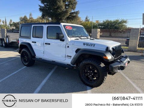 2021 Jeep Wrangler Unlimited for sale at Nissan of Bakersfield in Bakersfield CA