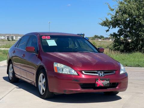 2005 Honda Accord for sale at Chihuahua Auto Sales in Perryton TX