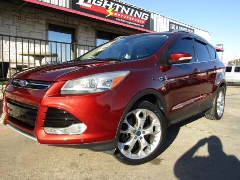 2014 Ford Escape for sale at Lightning Motorsports in Grand Prairie TX