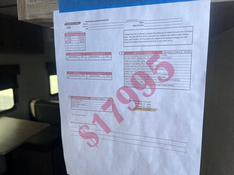 2024 SunLite LTD 19BH