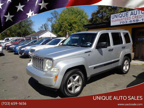 2008 Jeep Liberty for sale at Unique Auto Sales in Marshall VA