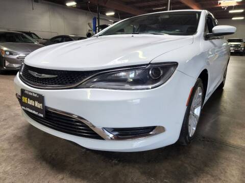 2015 Chrysler 200 for sale at 916 Auto Mart in Sacramento CA