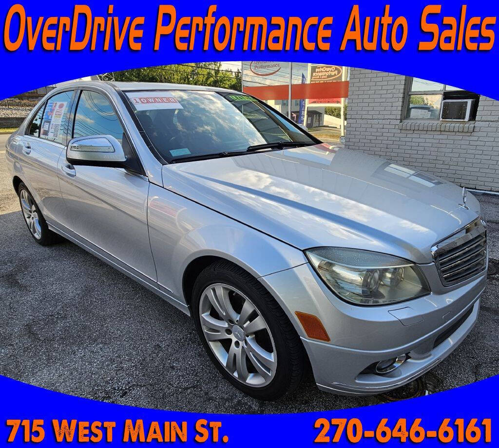 2008 Mercedes-Benz C-Class for sale at OverDrive Performance Auto Sales in Glasgow, KY