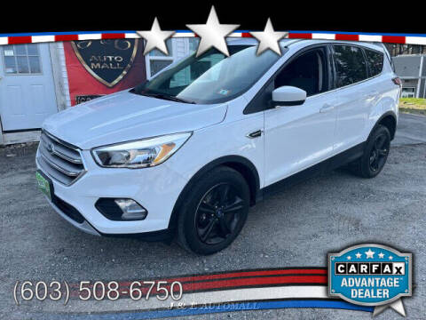 2017 Ford Escape for sale at J & E AUTOMALL in Pelham NH