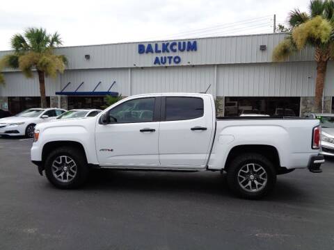2022 GMC Canyon for sale at BALKCUM AUTO INC in Wilmington NC
