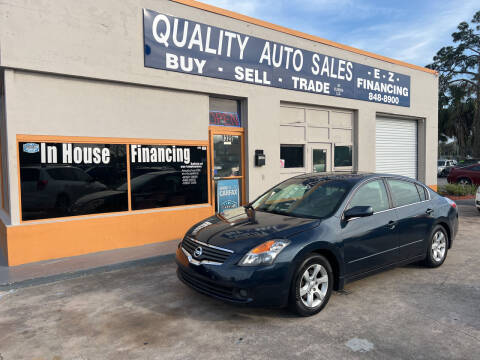 2007 Nissan Altima for sale at QUALITY AUTO SALES OF FLORIDA in New Port Richey FL