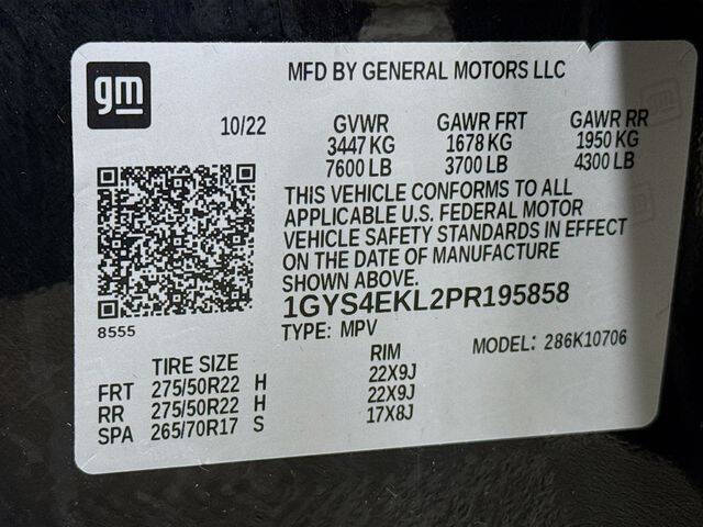 2023 Cadillac Escalade Sport