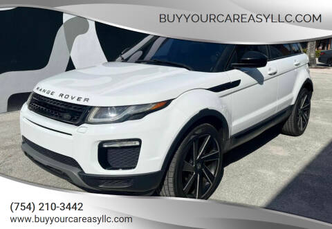 2016 Land Rover Range Rover Evoque for sale at BuyYourCarEasyllc.com in Hollywood FL