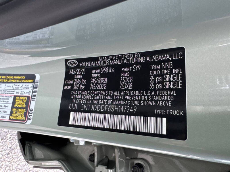 2025 Hyundai Santa Cruz XRT