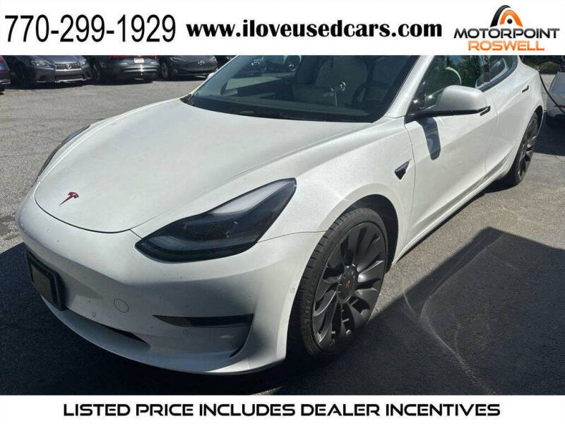 2022 Tesla Model 3 Performance Dual Motor All-Wheel Drive's photo