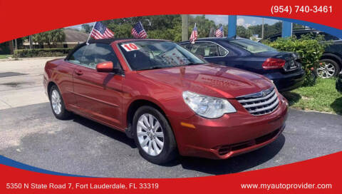 2010 Chrysler Sebring for sale at AUTO PROVIDER in Fort Lauderdale FL