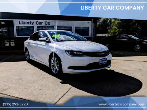 2016 Chrysler 200 for sale at Liberty Car Company in Waterloo IA