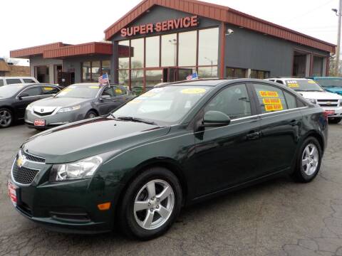 2014 Chevrolet Cruze for sale at Super Service Used Cars in Milwaukee WI