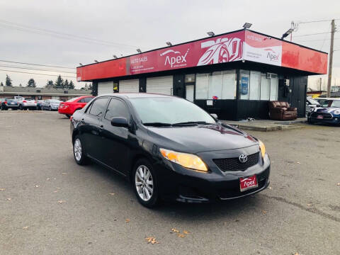 2009 Toyota Corolla for sale at Apex Motors Lakewood LLC in Lakewood WA