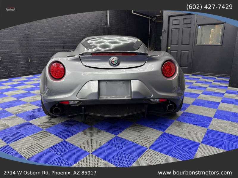 2017 Alfa Romeo 4C