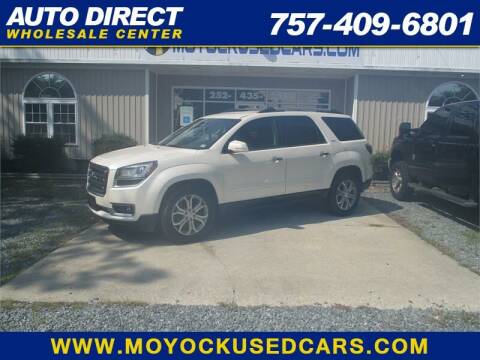 2013 GMC Acadia for sale at Auto Direct Wholesale Center in Moyock NC