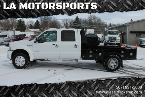 2005 Ford F-550 Super Duty for sale at L.A. MOTORSPORTS in Windom MN