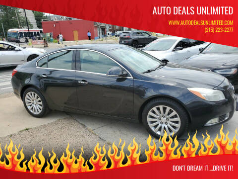 2012 Buick Regal for sale at AUTO DEALS UNLIMITED in Philadelphia PA