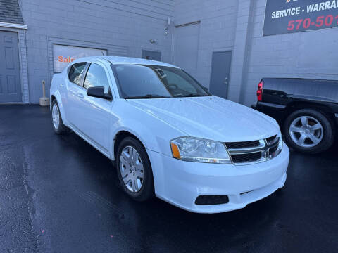 2014 Dodge Avenger for sale at Small Town Auto Sales Inc. in Hazleton PA