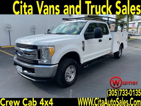 2017 FORD F250 SD CREW CAB 4X4 *UTILITY TRUCK* for sale at Cita Auto Sales in Medley FL