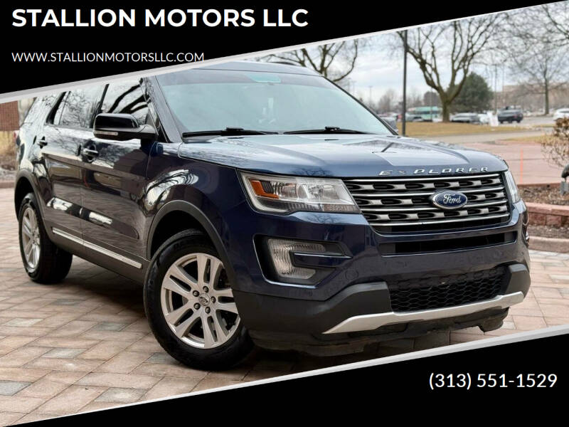 2016 Ford Explorer for sale at STALLION MOTORS LLC in Wayne MI