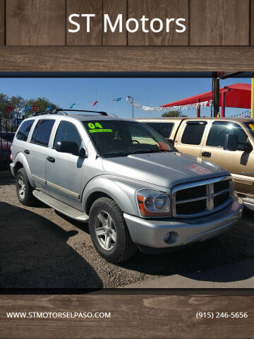 2004 Dodge Durango for sale at ST Motors in El Paso TX