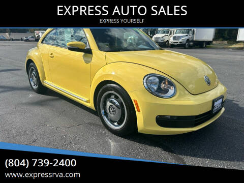 2012 Volkswagen Beetle for sale at EXPRESS AUTO SALES in Midlothian VA