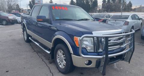 2010 Ford F-150 for sale at BELOW BOOK AUTO SALES in Idaho Falls ID