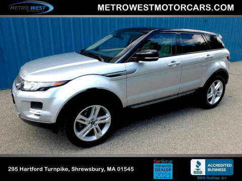 2013 Land Rover Range Rover Evoque Pure Plus