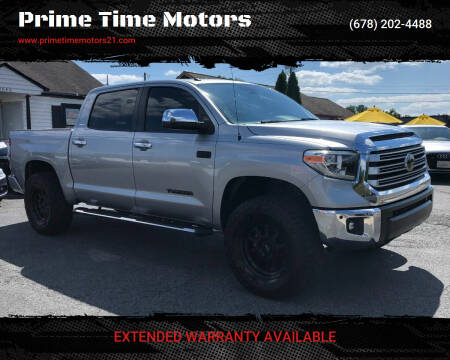 2018 Toyota Tundra for sale at Prime Time Motors in Marietta GA