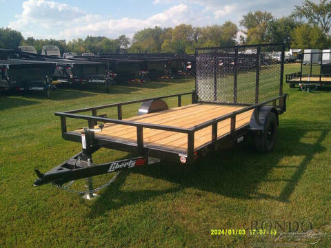 2026 Liberty Trailers Single Axle Utility LU3K78X12
