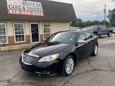 2012 Chrysler 200 for sale at Route 66 Cars And Trucks in Claremore OK