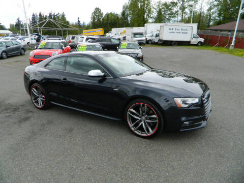 2013 Audi S5 for sale at J & R Motorsports in Lynnwood WA