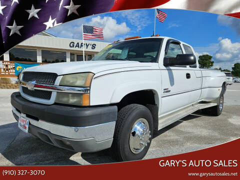2003 Chevrolet Silverado 3500 for sale at Gary's Auto Sales in Sneads Ferry NC